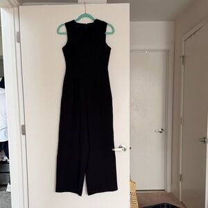 Banana Republic Elegant Black Sleeveless Jumpsuit